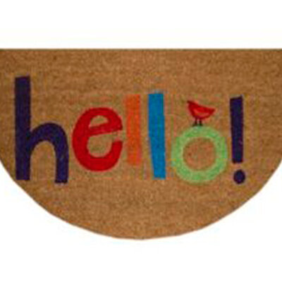 Otirač Fantasia polukrug 40 x 70 cm ST-8781