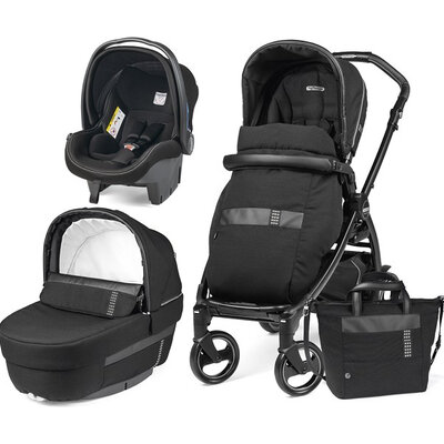 PEG PEREGO Kolica za bebe Set Modular BOOK ELITE SL Rock Black P3535