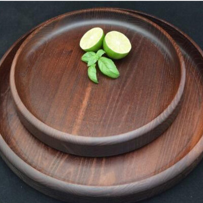 Drveni poslužavnik za serviranje od oraha 34cm