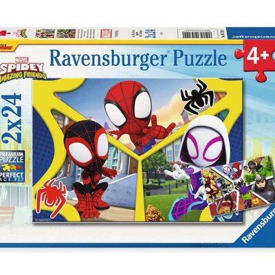 Puzzle za decu 2x24 dela Spajdi i prijatelji Ravensburger 05729