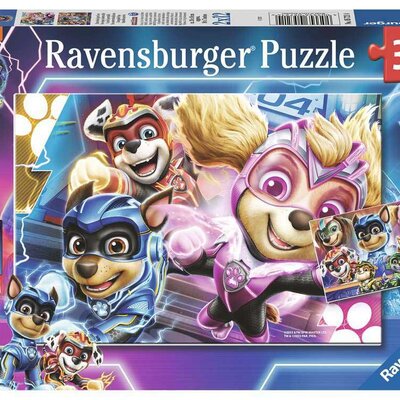 Puzzle za decu 2x12 delova Paw Patrol Mighty Movie Ravensburger 05721