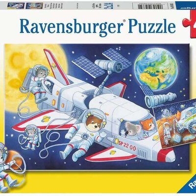 Slagalice 2x24 dela Svemirsko putovanje Ravensburger 05665