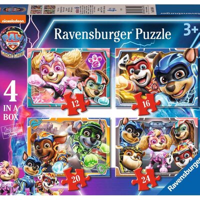 Slagalice 4u1 Patrolne šape Ravensburger 03169