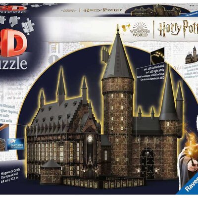 Zamak Hogvorts - Velika dvorana sa osvetljenjem Harry Potter™ 3D Puzzle Ravensburger 11550