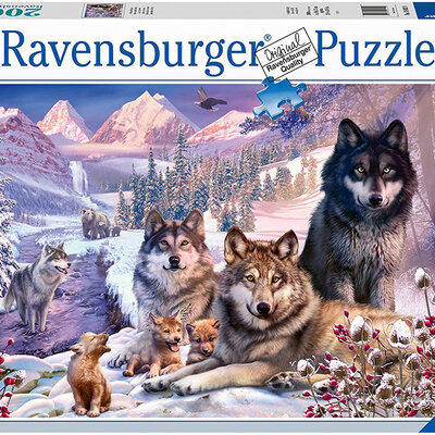 Ravensburger Puzzle 2000 delova -  Vukovi 16012