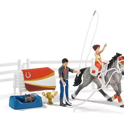 Schleich Figure Konji - Mia i akrobatsko jahanje 42443