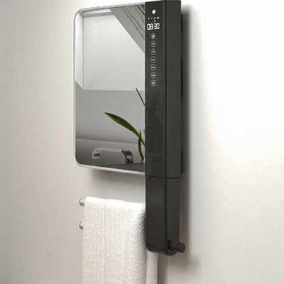 Grejalica za kupatilo sa ogledalom i sušačem peškira Radialight Windy Visio