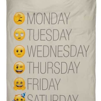 Dečija posteljina Set Emoji