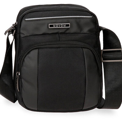 Movom Torba za muškarce 21cm Clark Black 57552