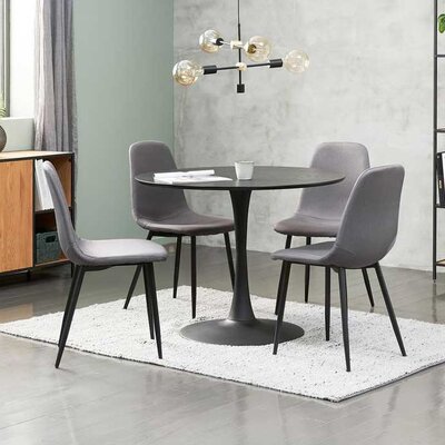 Trpezarijska garnitura Riyon Okrugli sto sa četiri stolice