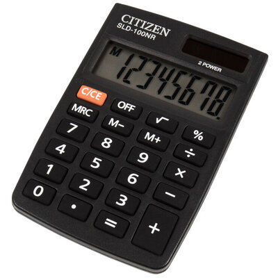 Džepni kalkulator - digitron Citizen SLD100NR