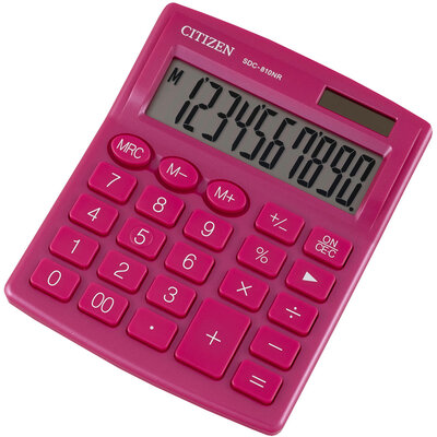 Stoni roze kalkulator Citizen SDC-810PKE