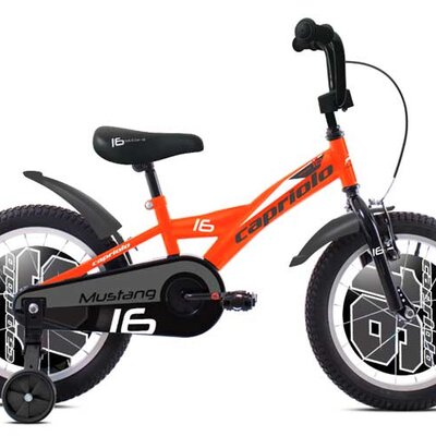Dečiji bicikl sa pomoćnim točkićima BMX 16 Mustang 920114-16