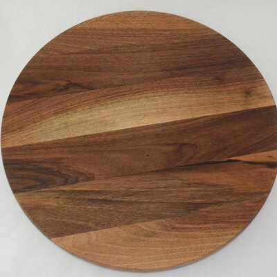 Kuhinjska daska za pizzu od oraha fi 340 mm x 15 mm