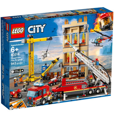 LEGO® Kocke - City - Vatrogasna brigada 60216