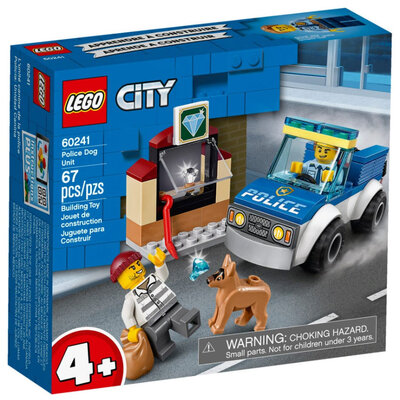 LEGO® City Kocke - Policijska patrola sa psom 60241