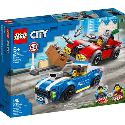 LEGO® City Kocke - Policija - Hapšenje na auto-putu 60242