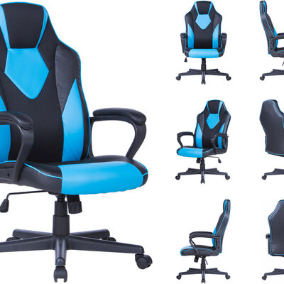 Gejmerska stolica Gamerix Storm Blue