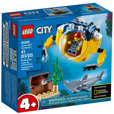 LEGO® City Kocke Mala podmornica za okeanska istraživanja 60263