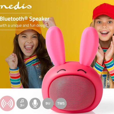 Nedis Bluetooth zvučnik sa Hands-Free funkcijom Robby Rabbit