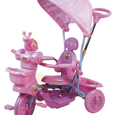 Tricikl sa tendom roze LB850