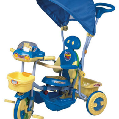 Tricikl sa tendom plavi LB860