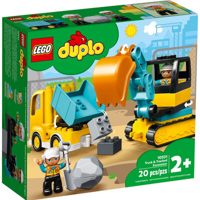 LEGO® DUPLO® Kocke - Kamion i bager 10931