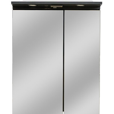 Roper ogledalo sa ormarićem i rasvetom Tijana 600A3 siva