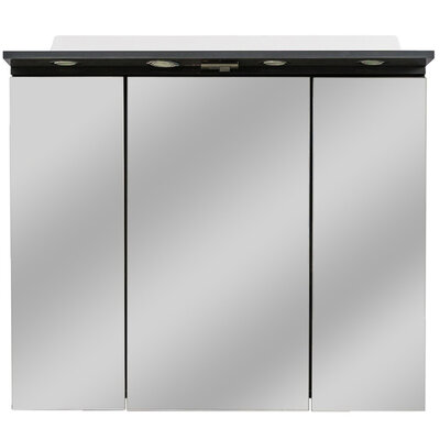 Roper ogledalo sa ormarićem i rasvetom Tijana 900A3 siva