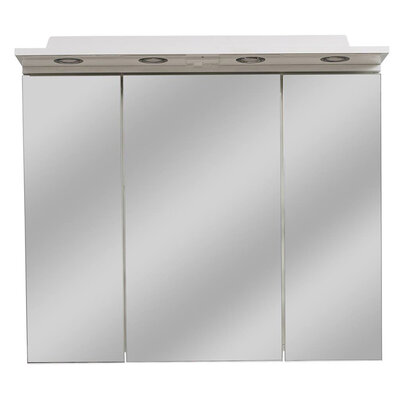 Roper ogledalo sa ormarićem i rasvetom Tijana 900A3 bela