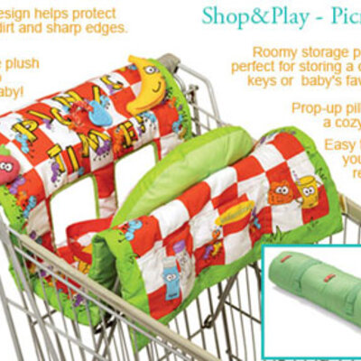 Infantino prostirka za šoping kolica Picnic Play 6060241
