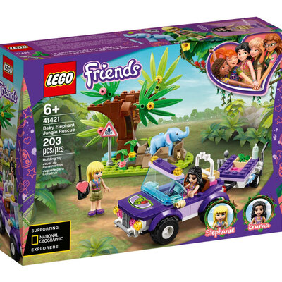 LEGO® FRIENDS Kocke Spasavanje slončeta 41421