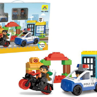 Dečije kocke Plastične kocke Policija 876002