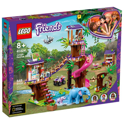 LEGO® FRIENDS Kocke Spasilačka baza u džungli 41424