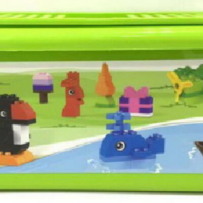 Dečije kocke Plastične kocke u kutiji ŽIVOTINJE 876017