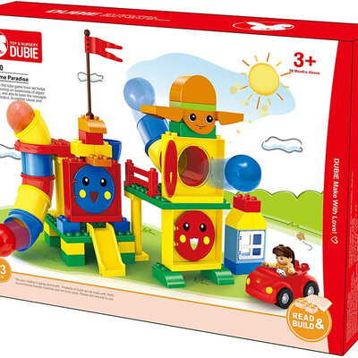 Dubie Dečije kocke Plastične kocke IGRALIŠTE 63 dela 876020