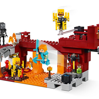 LEGO® Kocke Minecraft Plameni most 21154