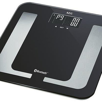 Telesna vaga AEG PW5653BT crna, 8 u 1, sa Bluetoothom