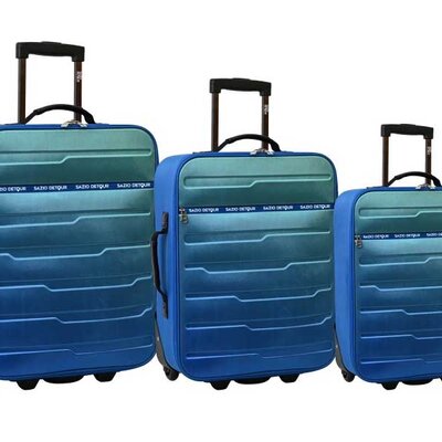 Komplet 3 kofera za putovanja Oslo Blue