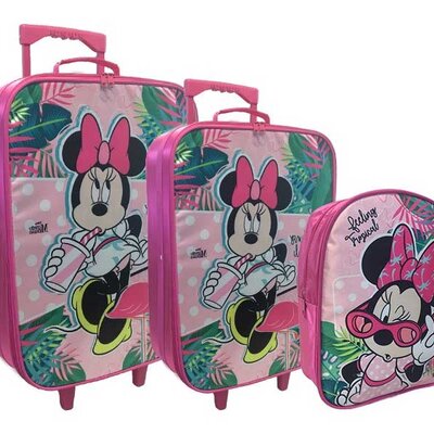 Dečji Komplet kofera sa rancem Minnie Mouse TB12