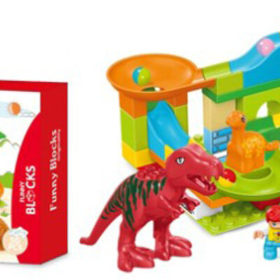 Dečije kocke Plastične kocke DINOSAURUSI 50 delova 876036