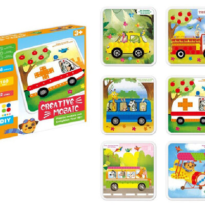 Kreativne mozaik bockalice VOZILA 885002