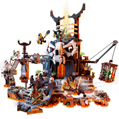 LEGO® Kocke NINJAGO Tamnice vrača Lobanje 71722