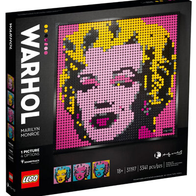 LEGO® Kocke Art Endi Vorhol Merlin Monro 31197