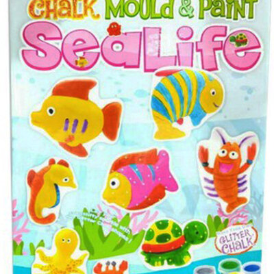Set za pravljenje krede Glitter Chalk MORSKE ŽIVOTINJE 885007