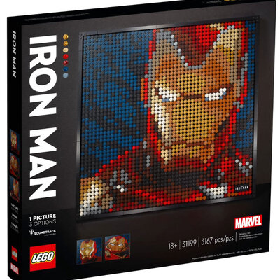 LEGO® Kocke Art Iron Man 31199