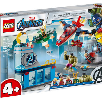 LEGO® Kocke Avengers - Lokijev gnev 76152