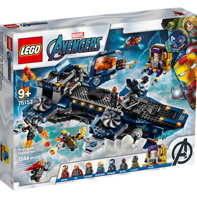 LEGO® Kocke Avengers Nosač heliodrom 76153