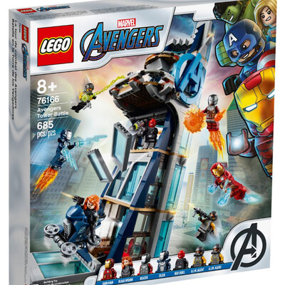 LEGO® Kocke Avengers - Borba za Kulu osvetnika 76166