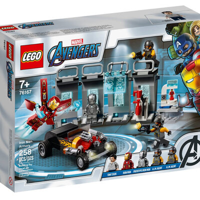 LEGO® Kocke Avengers - Ajronmenova oružarnica 76167